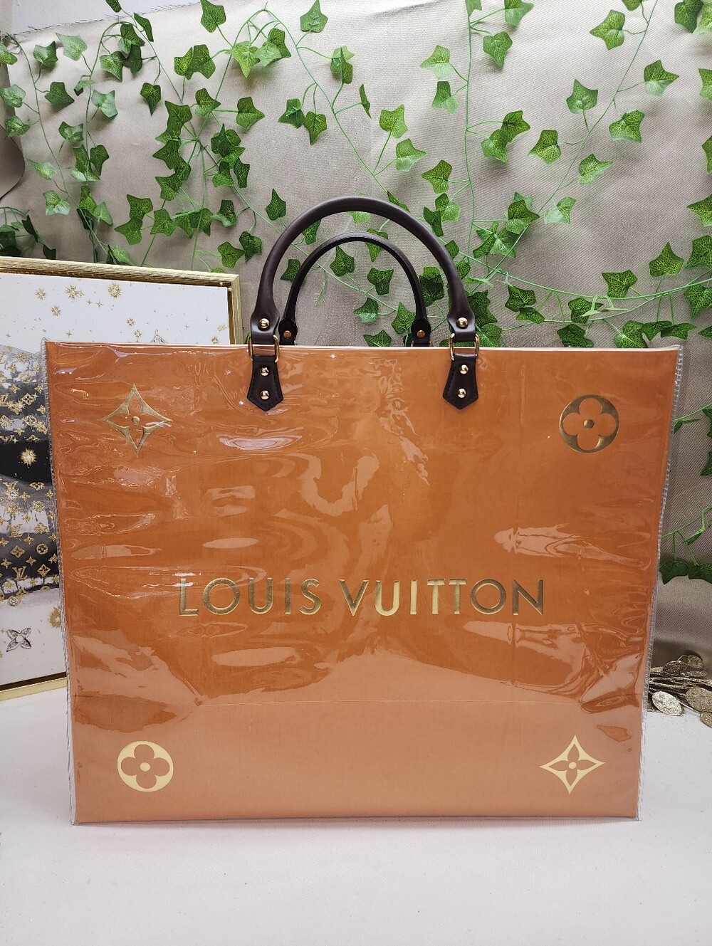 Authentic Louis Vuitton Shopping Bag In PVC Tote - Picture 3 of 12